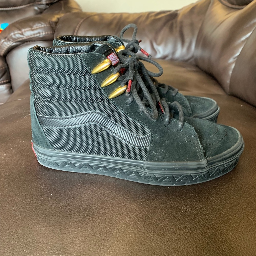 Kids Black Panther Vans